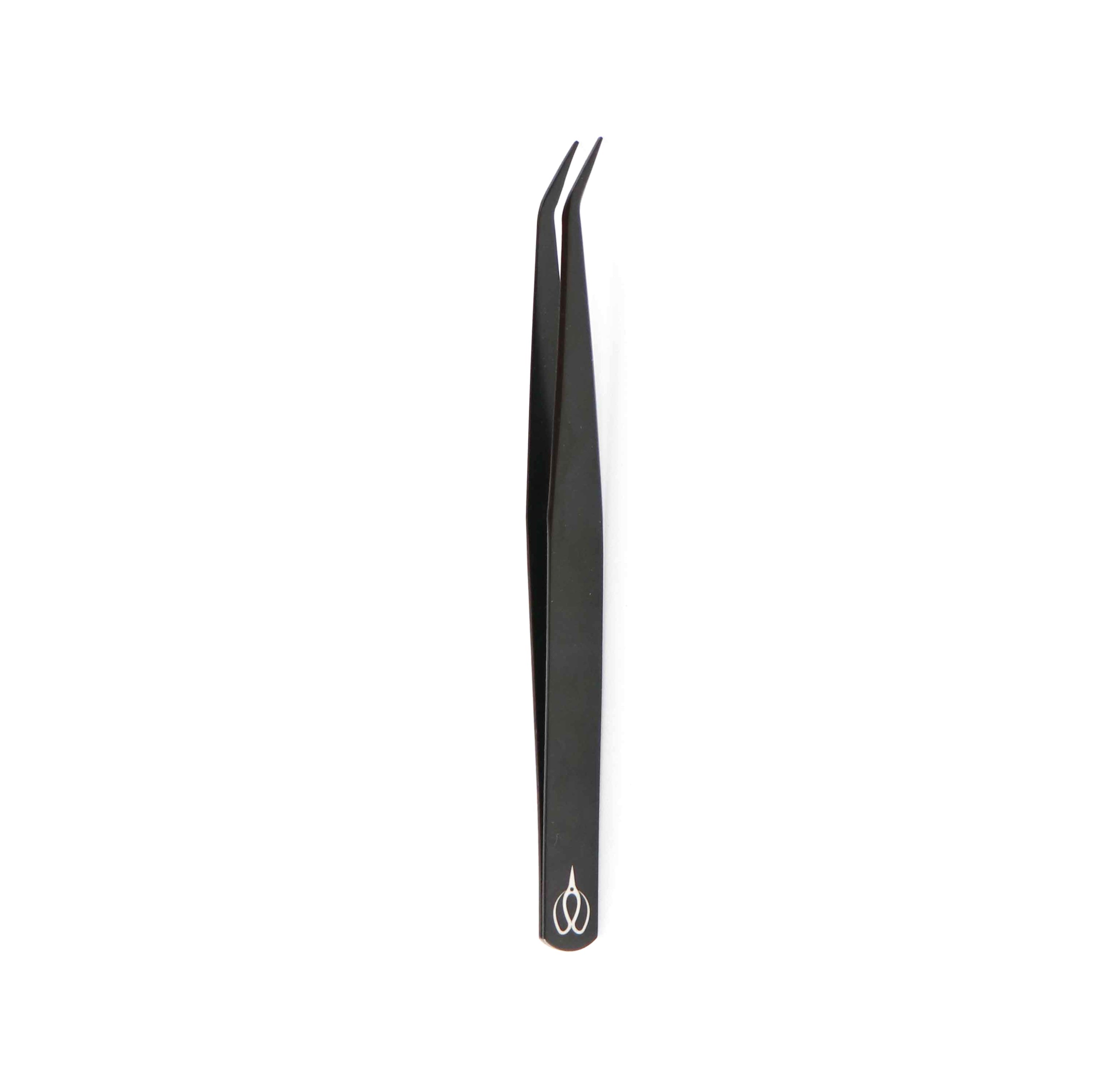 B21 Tweezers Stainless Steel Curved Tip 150mm