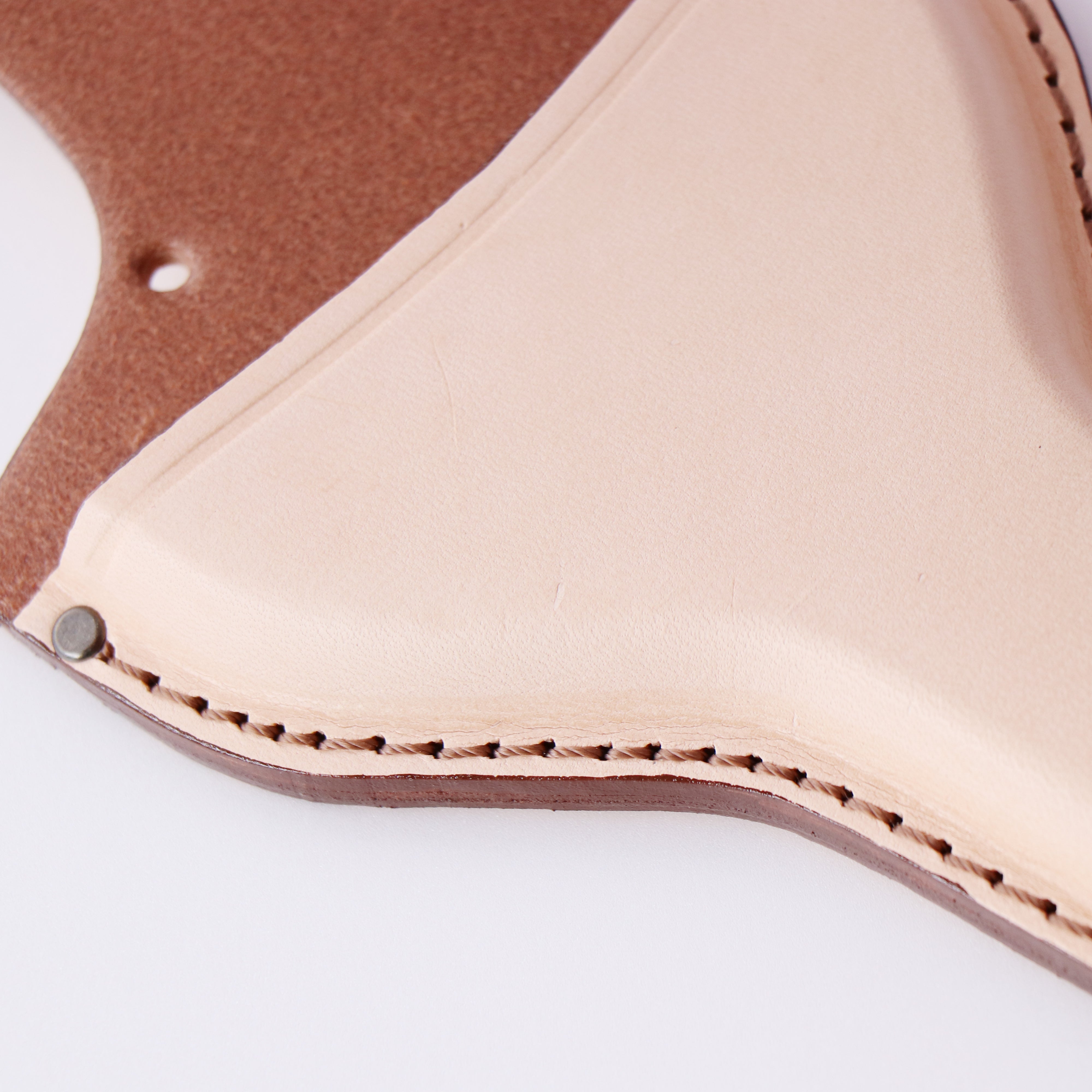 R6 Leather Holster for Traditional Japanese Scissors with Loop Handle