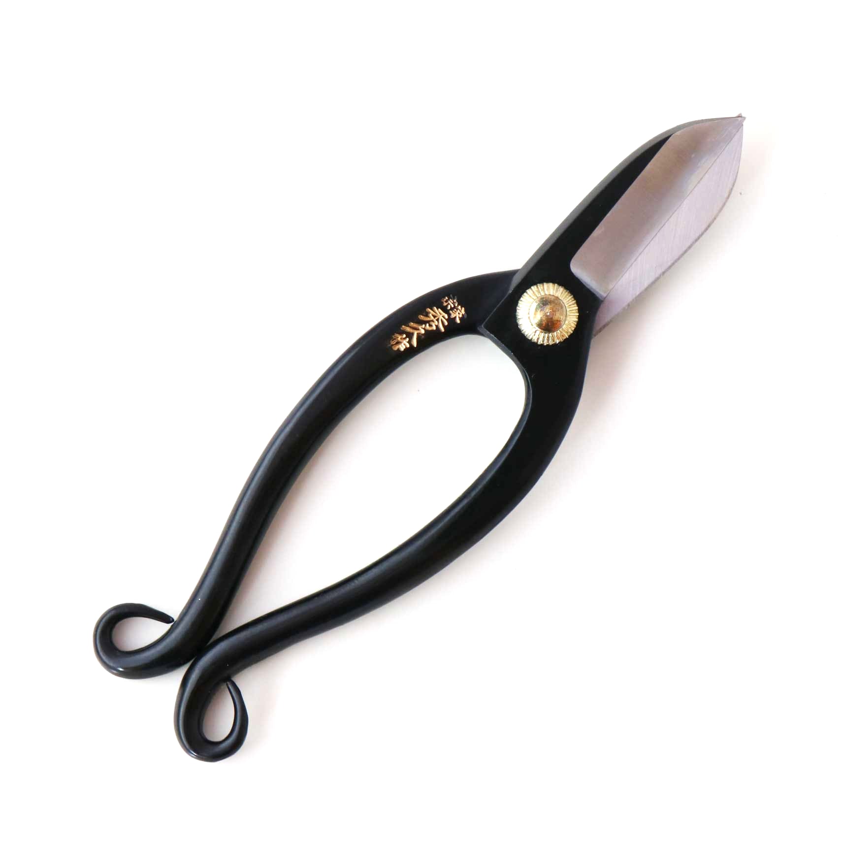 T8CA Japanese Traditional Ikebana Floral Shears Black Forged High Carbon Steel 50mm Blade