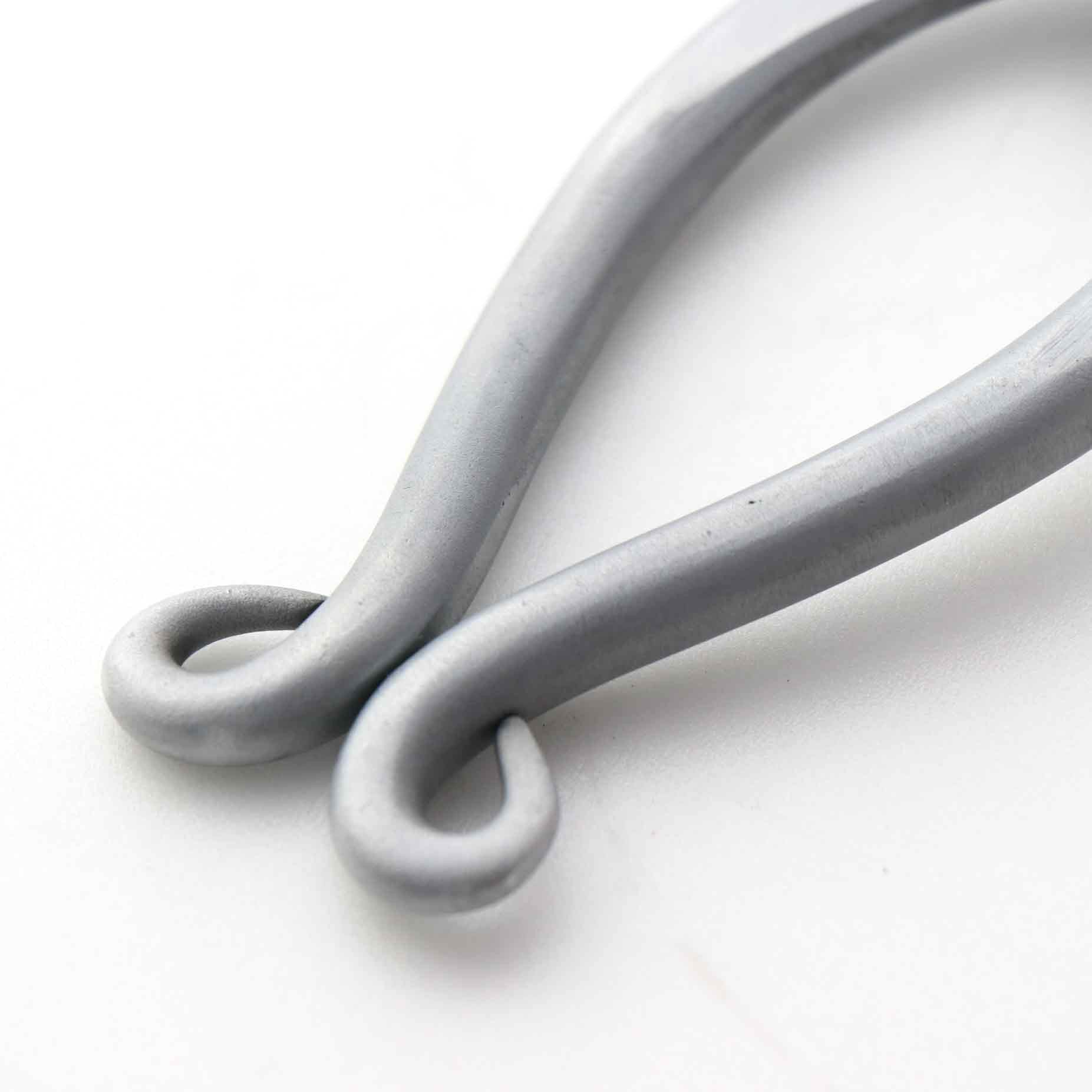 T8CJ Japanese Traditional Ikebana Floral Shears Jr. with Silver Hand-Forged High-Carbon Steel 50 mm Blade