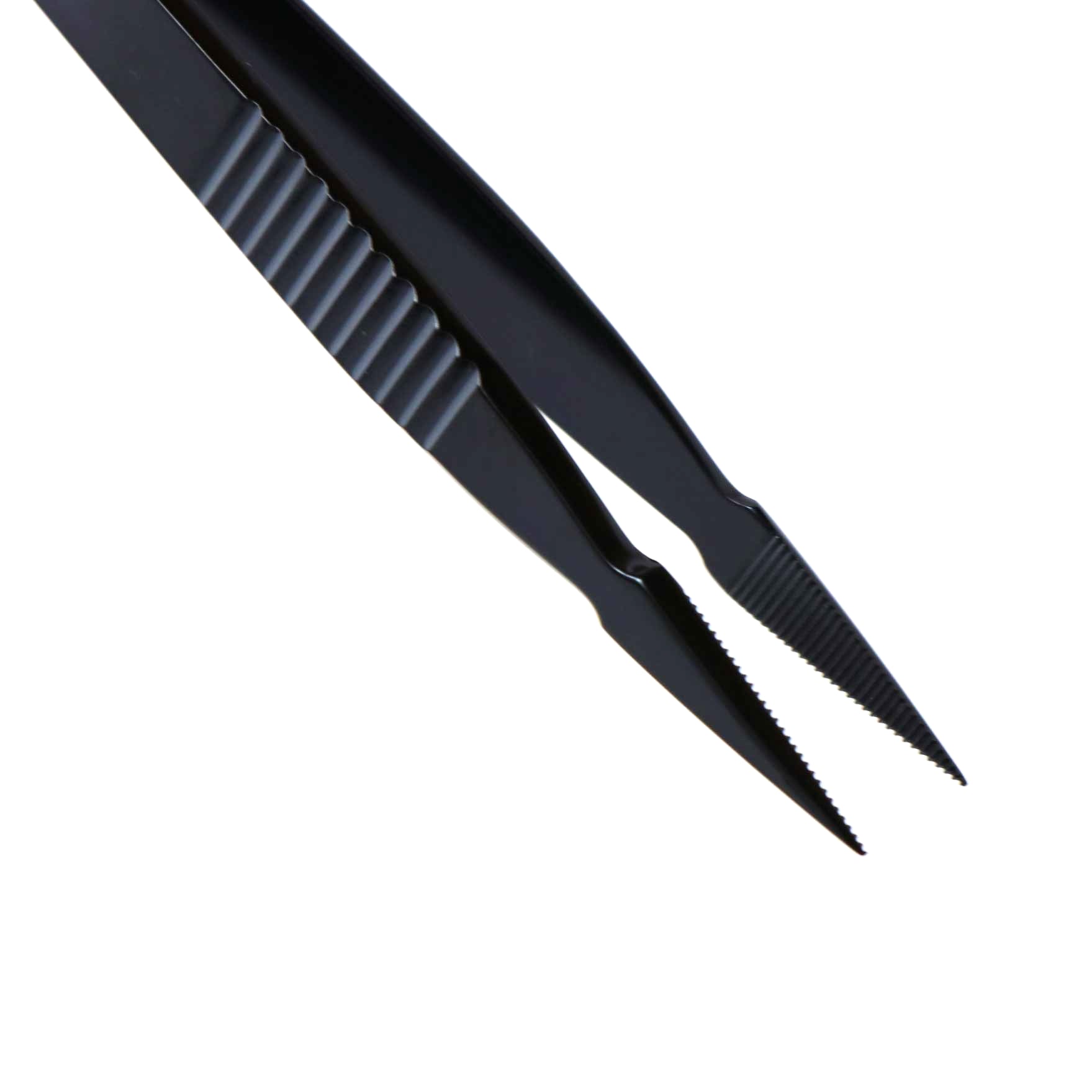 B23 Tweezers Stainless Steel arrowhead Serrated 125mm