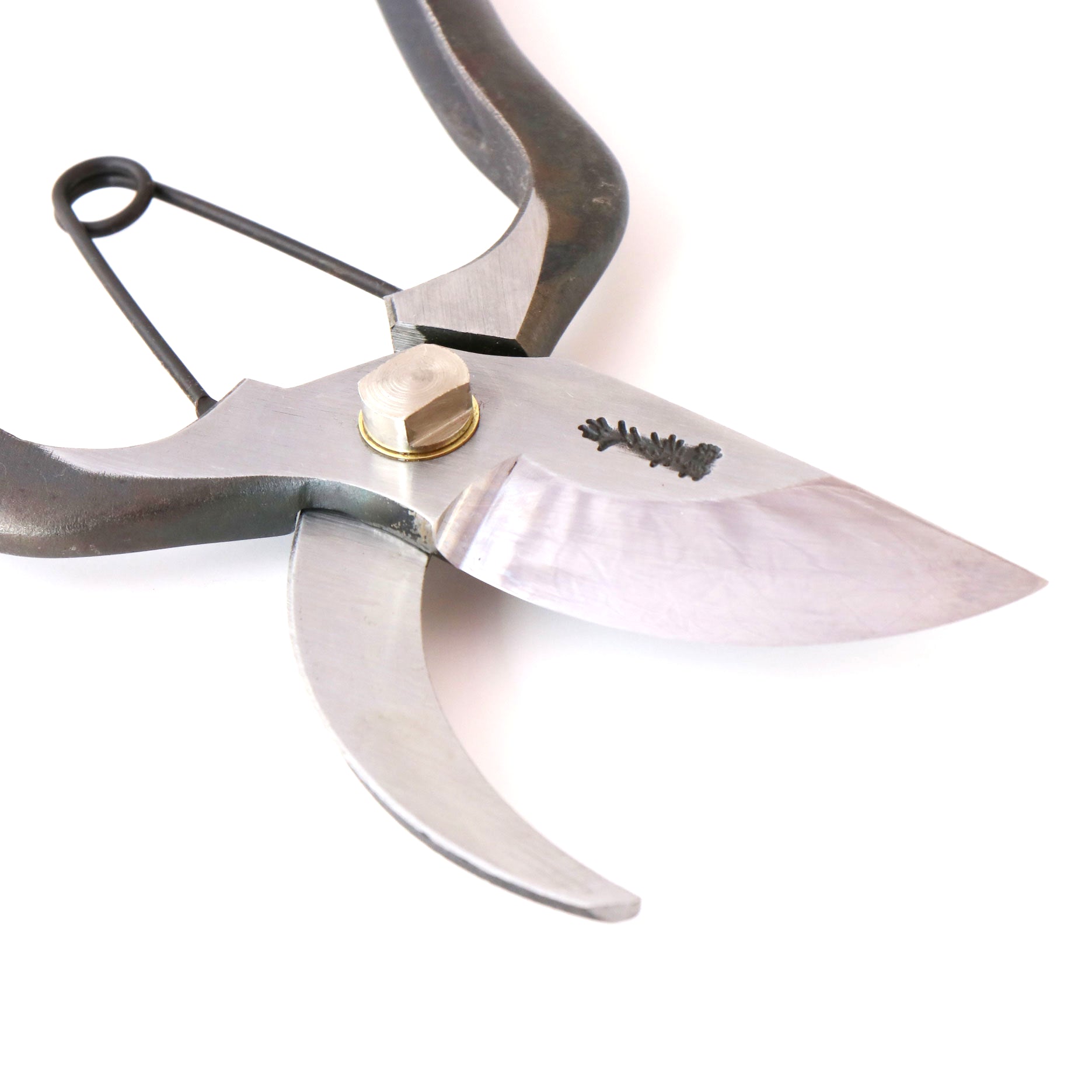 T34 Hand-Forged High-Carbon Steel Pruning Shears/Secateurs with Symmetrical Ergonomic Grip, Size L