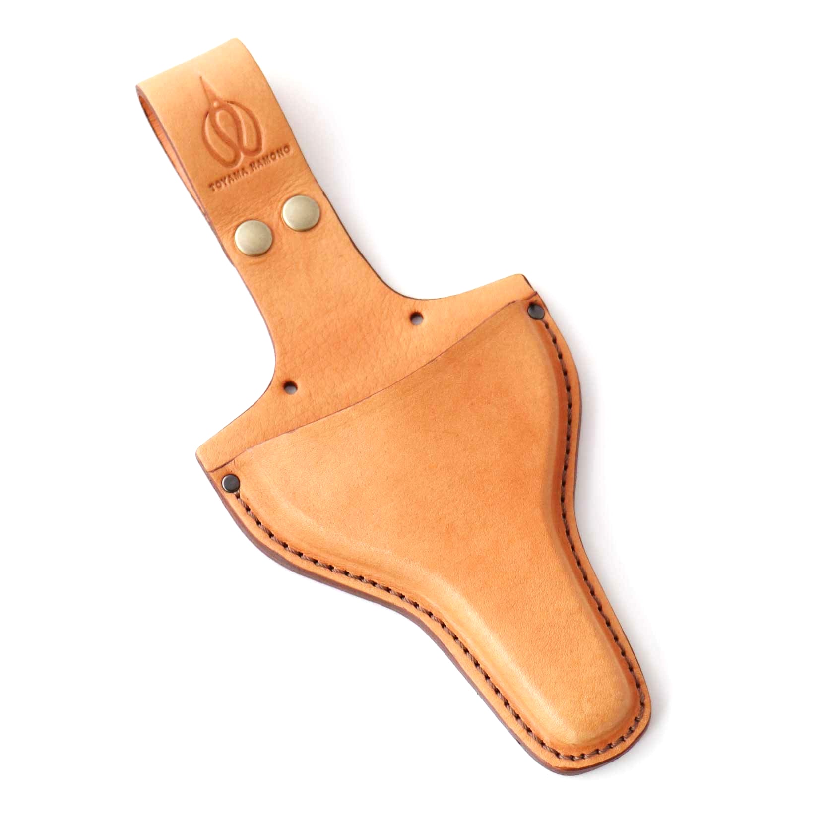 R6N Leather Holster for Traditional Japanese Scissors with Loop Handle