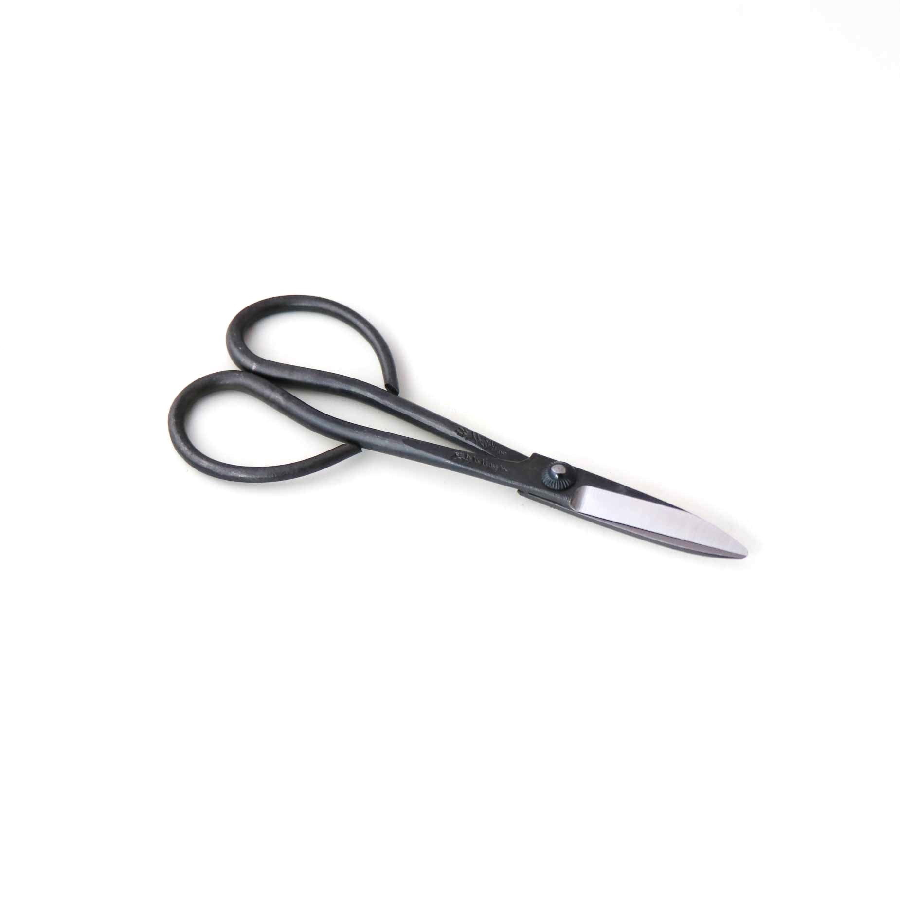 TH10B Traditional Japanse Garden Snips “Satsuki” Black Color (Short)