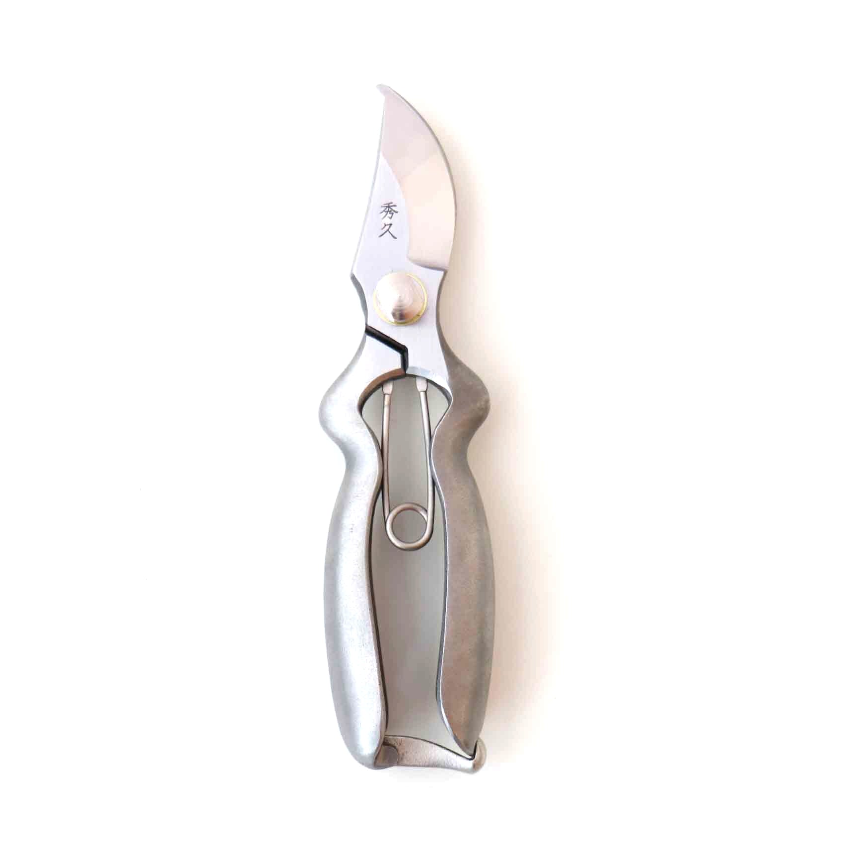 T531 Hand-Forged Stainless Steel Pruning Shears/Secateurs with Symmetrical Ergonomic Grip, Size S