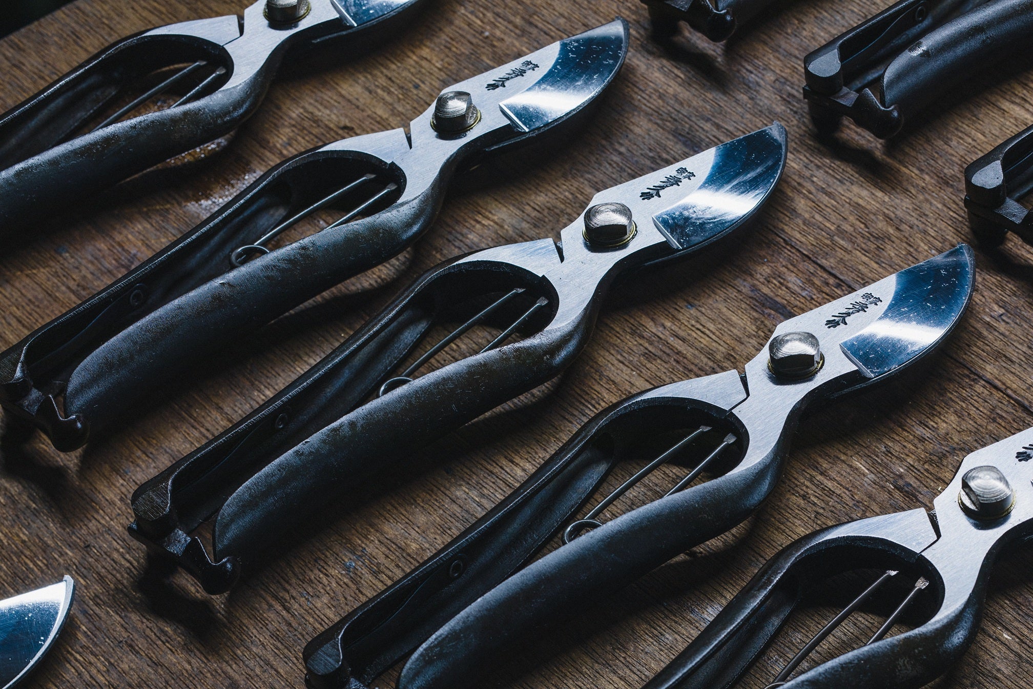 Japanese forged pruning shears