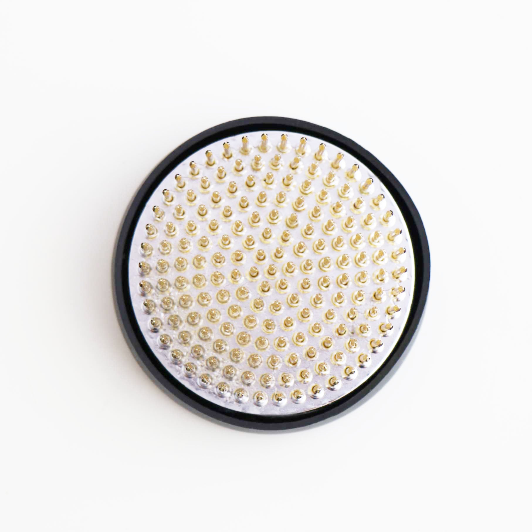 Brass Kenzan Ikebana Flower Frog – φ61×H21mm