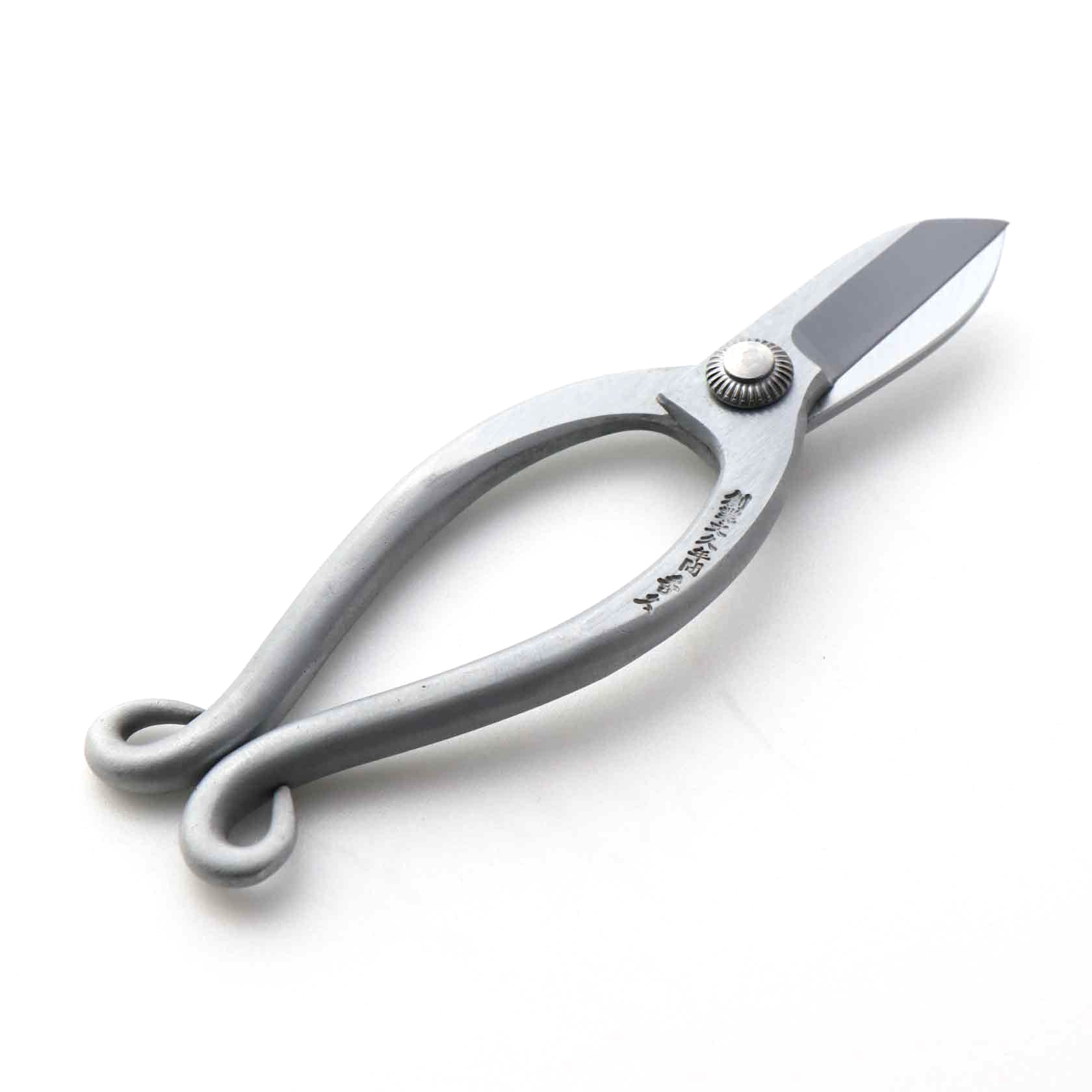 T8CJ Japanese Traditional Ikebana Floral Shears Jr. with Silver Hand-Forged High-Carbon Steel 50 mm Blade
