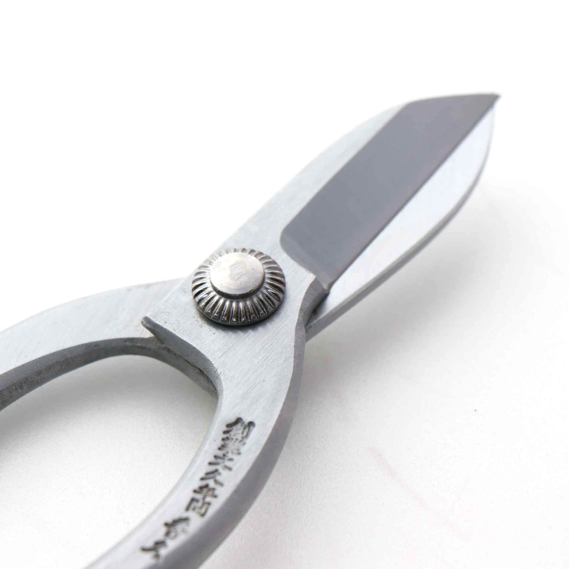 T8CJ Japanese Traditional Ikebana Floral Shears Jr. with Silver Hand-Forged High-Carbon Steel 50 mm Blade