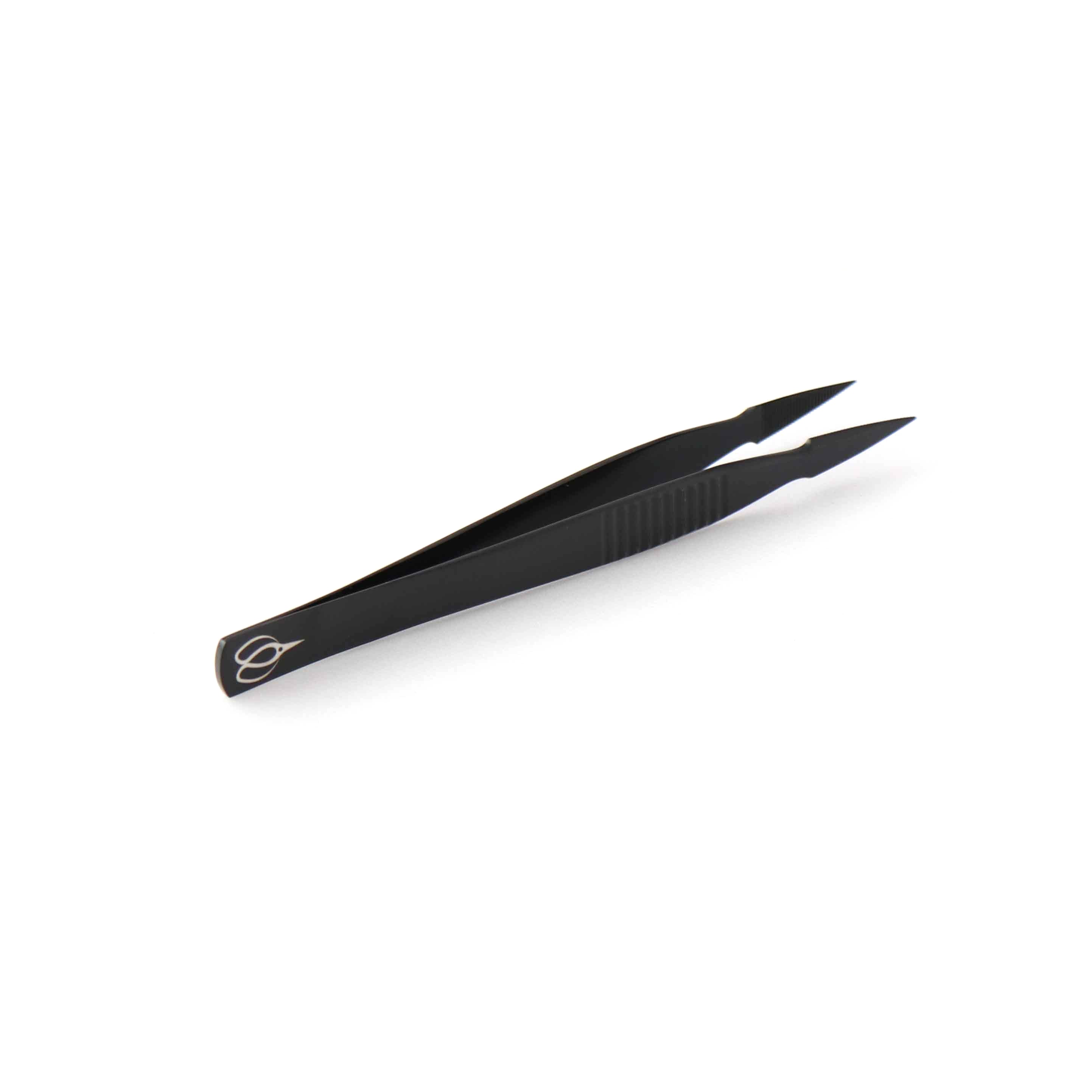 B23 Tweezers Stainless Steel arrowhead Serrated 125mm