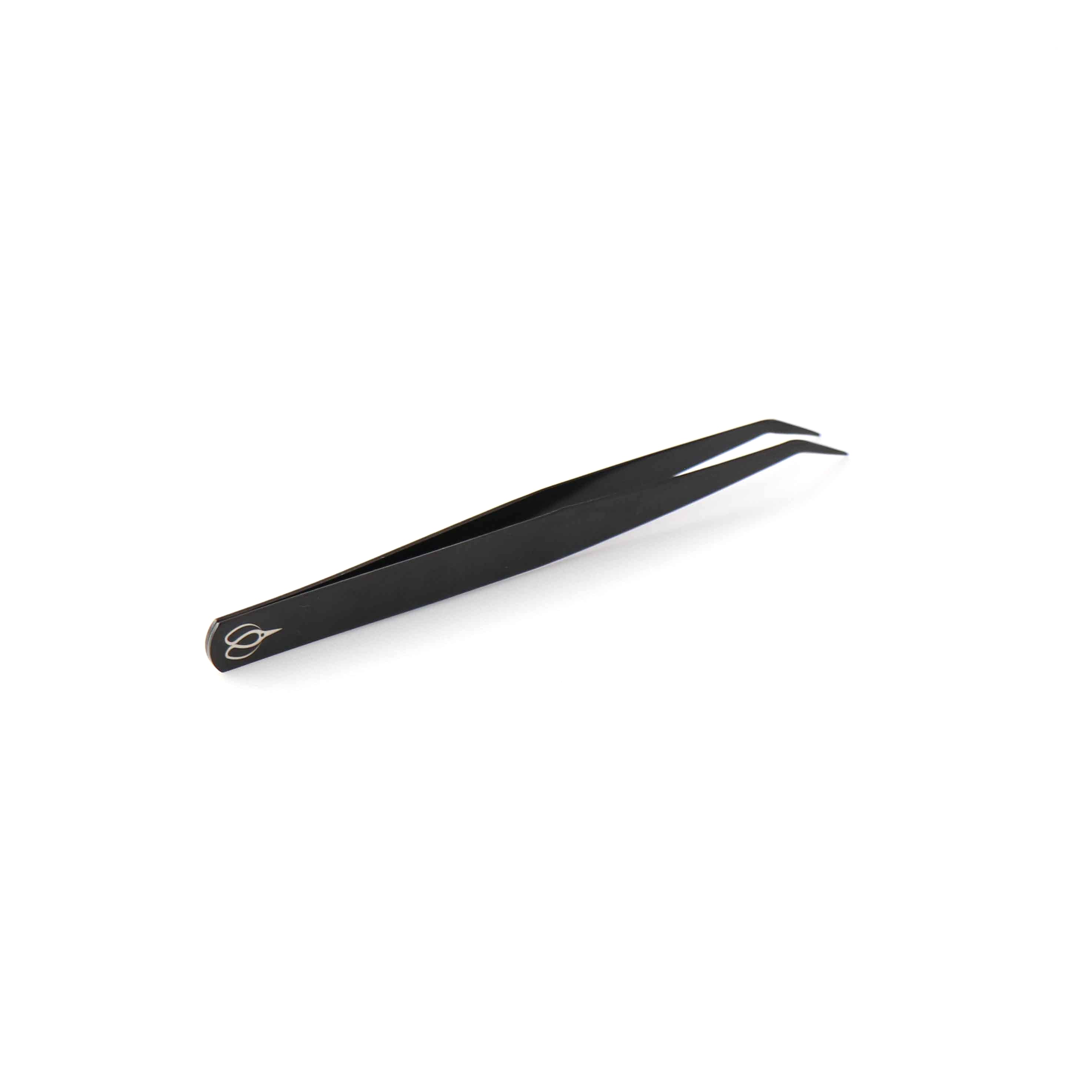 B21 Tweezers Stainless Steel Curved Tip 150mm
