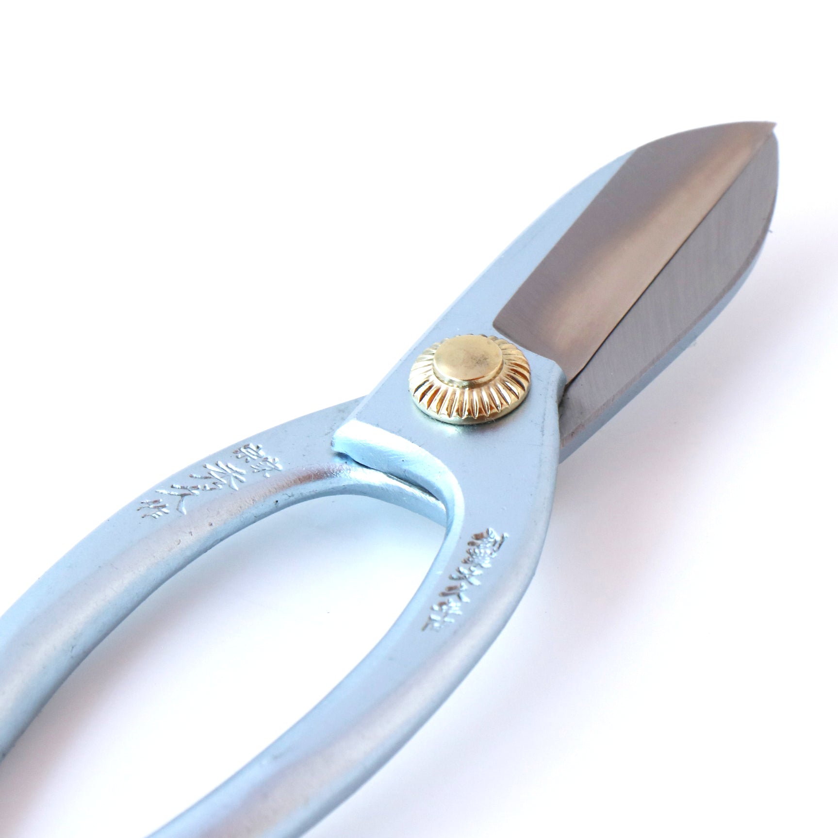 T8BL Japanese Traditional Ikebana Floral Shears with Blue Hand-Forged High-Carbon Steel 50 mm Blade