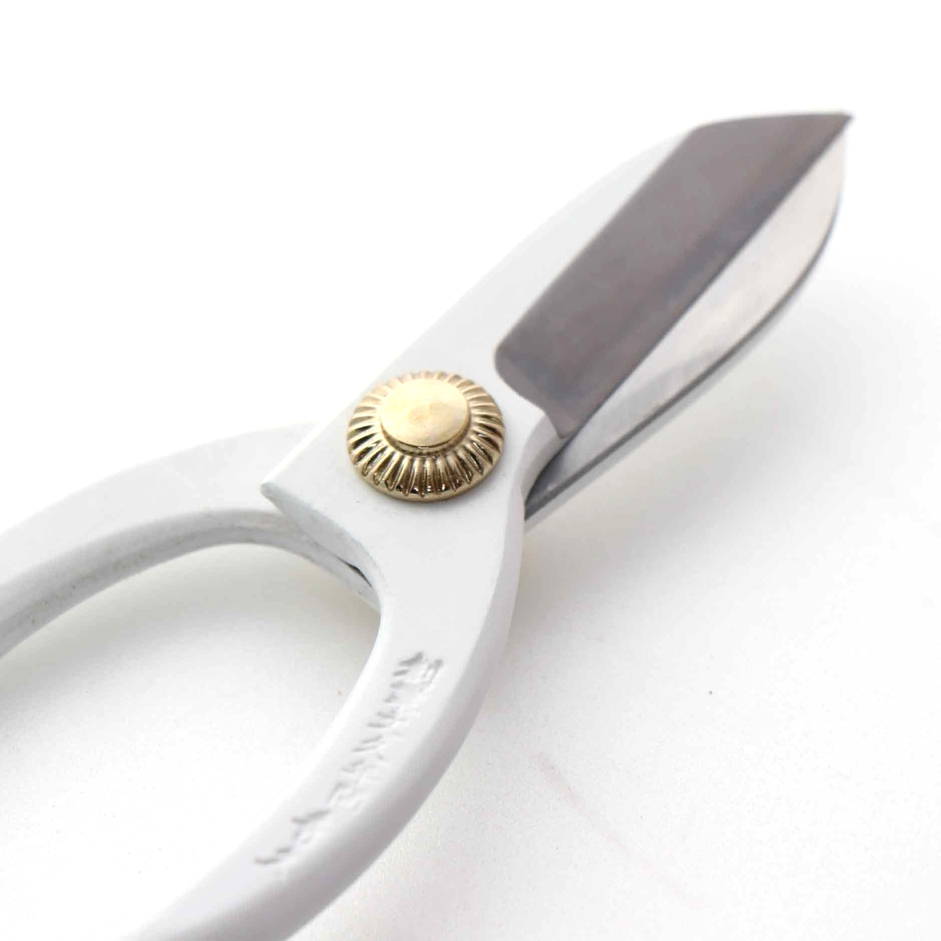 T8WJ Japanese Traditional Ikebana Floral Shears Jr. with White Hand-Forged High-Carbon Steel 50 mm Blade