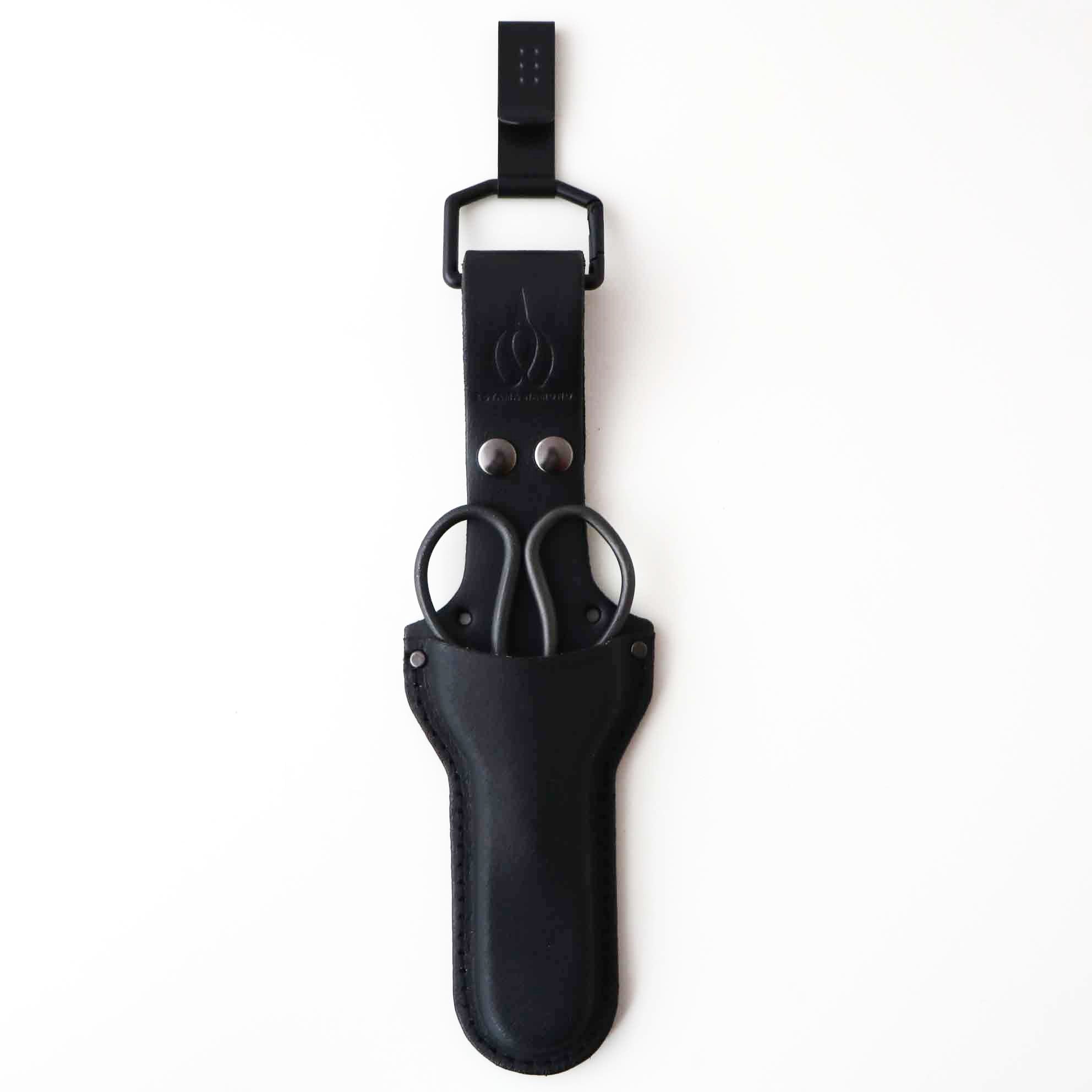 R4B Garden Snip Pouch W/ Belt Clip Black Color