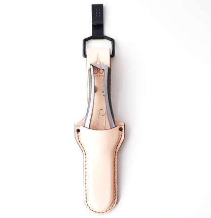 R4N Garden Snip Pouch W/ Belt Clip Natural Color