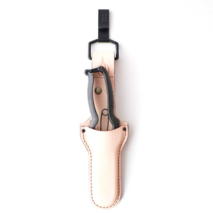 R4N Garden Snip Pouch W/ Belt Clip Natural Color