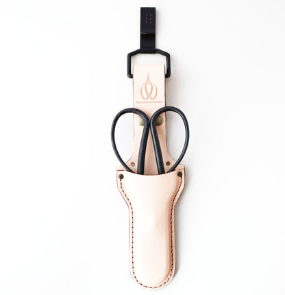 R4N Garden Snip Pouch W/ Belt Clip Natural Color
