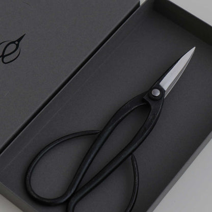 T4-3 Japanese Traditional Bonsai Scissors Long Handle Forged High Carbon Steel