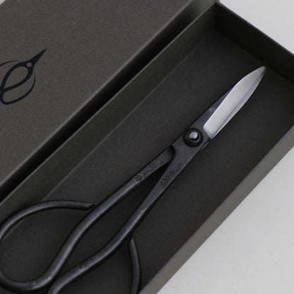 TH10B Traditional Japanse Garden Snips “Satsuki” Black Color (Short)