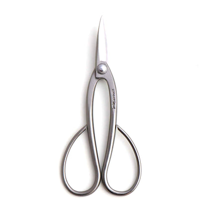T4-3S Japanese Traditional Bonsai Scissors Long Handle Forged Stainless Steel