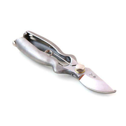 T531 Hand-Forged Stainless Steel Pruning Shears/Secateurs with Symmetrical Ergonomic Grip, Size S